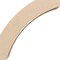 Ekena Millwork 5-inch W x 16-inch D x 16-inch H Thorton Rough Cedar Woodgrain TimberThane Knee Brace, Primed BRCUR05X16X16THRRCPR - alternate 6